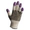 Kleenguard G60 Purple Nitrile Gloves, 240mm Len, Large/Size 9, Black/White, PK12 KCC 97432 - alternate 1